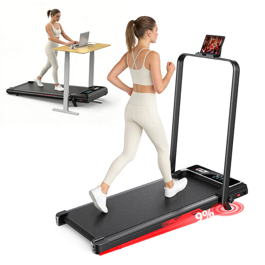 GL1  Pro Opvouwbare Loopband｜1-10 km/h, 9% handmatige hoekverstelling